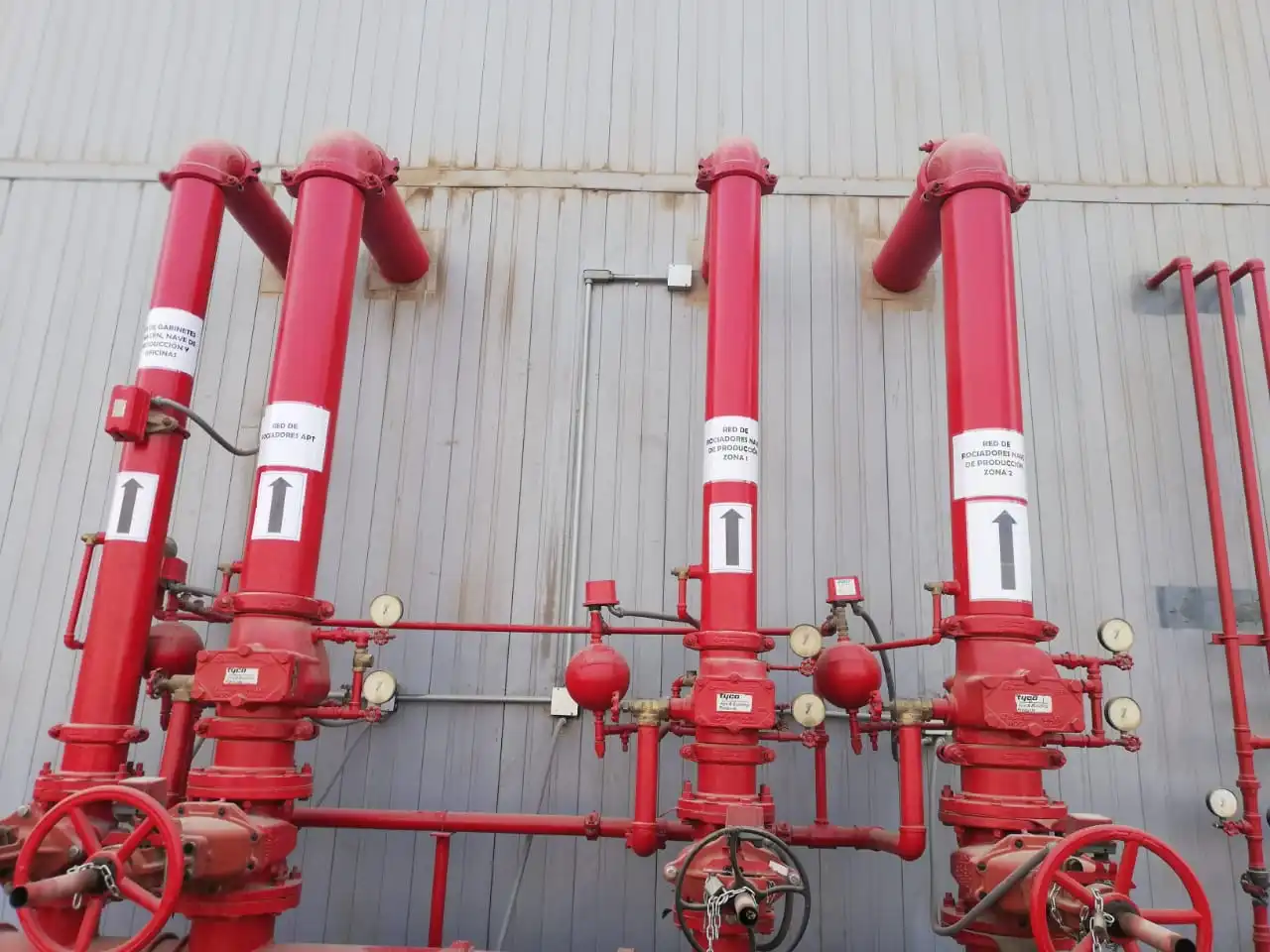 Manifold de Rociadores